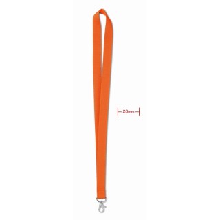 Lanyards de colores con gancho metálico